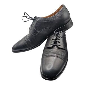 Johnston & Murphy Hernden 1955 Men's‎ Shoes Size 11 M Black Leather Oxford